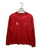 UNDERCOVER×MARS89アンダーカバー×マーズ89）の古着「ロングスリーブTシャツ」｜レッド