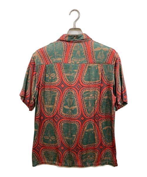 stussy（ステューシー）stussy (ステューシー) MASK SHIRT ブラウン サイズ:Mの古着・服飾アイテム