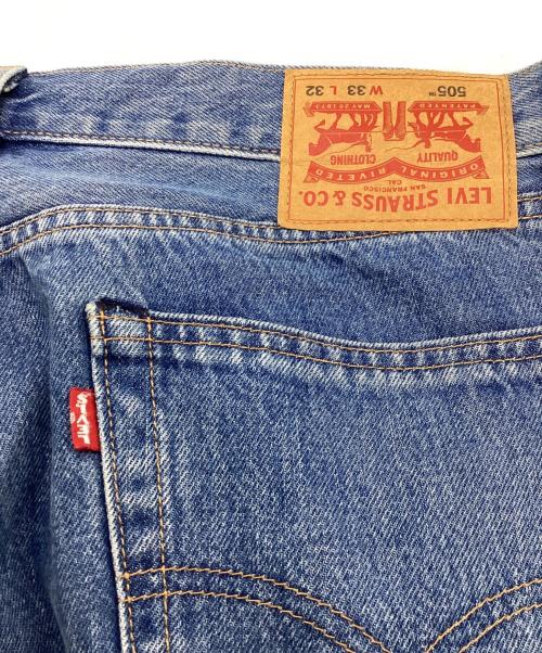 LEVI'S（リーバイス）LEVI'S (リーバイス) STRANGER THINGS (ストレンジャーシングス) 505TM JEAN インディゴ サイズ:W33 L32の古着・服飾アイテム