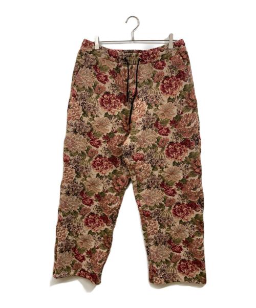 CAMBIO（カンビオ）CAMBIO (カンビオ) Botanical Gobelin Wide Straight Pants マルチカラー サイズ:SIZE Lの古着・服飾アイテム