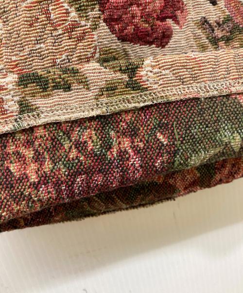 CAMBIO（カンビオ）CAMBIO (カンビオ) Botanical Gobelin Wide Straight Pants マルチカラー サイズ:SIZE Lの古着・服飾アイテム