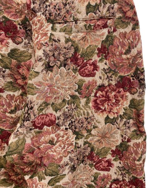 CAMBIO（カンビオ）CAMBIO (カンビオ) Botanical Gobelin Wide Straight Pants マルチカラー サイズ:SIZE Lの古着・服飾アイテム