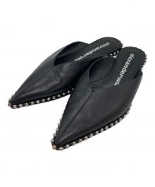 ALEXANDER WANG（アレキサンダー・ワン）の古着「Mira Flat Slide calf」｜ブラック