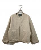 uncraveアンクレイヴ）の古着「ウールジャケット」｜ベージュ