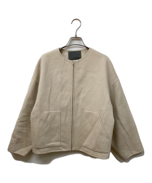 uncrave（アンクレイヴ）uncrave (アンクレイヴ) ウールジャケット ベージュ サイズ:	SIZE 1の古着・服飾アイテム