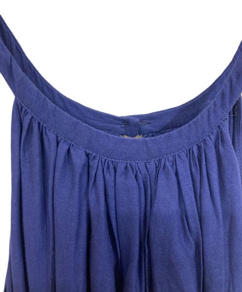 MARIHA（マリハ）MARIHA (マリハ) 月下美人 ギャザーワンピース ネイビー サイズ:	SIZE Freeの古着・服飾アイテム