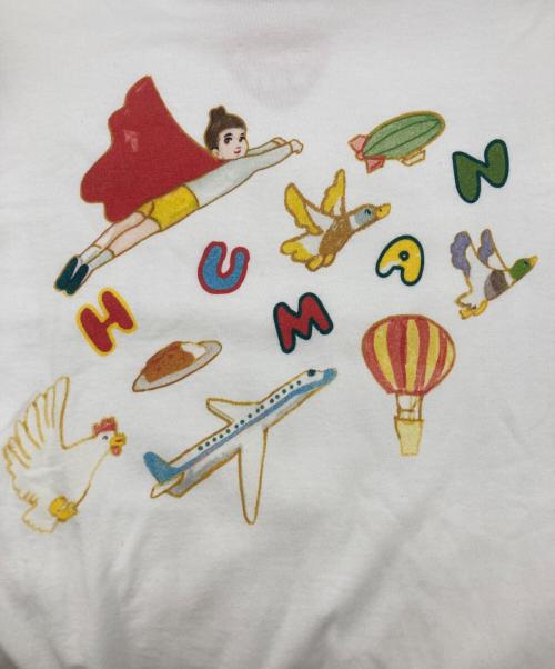 HUMAN MADE（ヒューマンメイド）HUMAN MADE (ヒューマンメイド) 五月女ケイ子 ソオトメ  Tシャツ ホワイト サイズ:	SIZE Sの古着・服飾アイテム