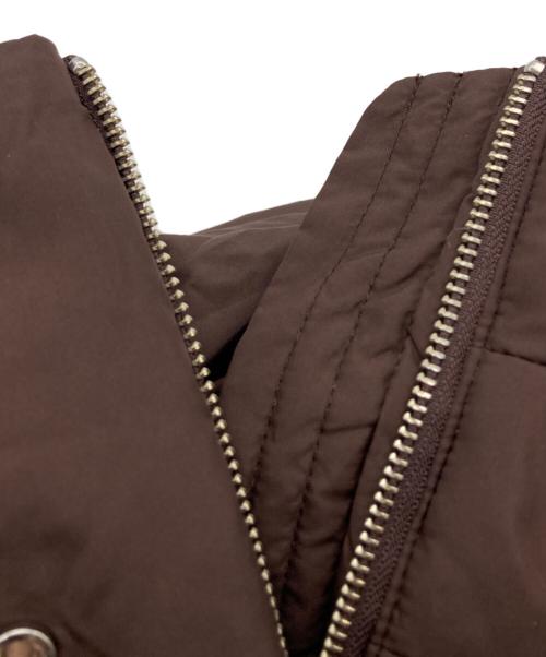 COCODEAL（ココディール）COCODEAL (ココディール) ショートフードダウンコート ブラウン サイズ:SIZE 2の古着・服飾アイテム