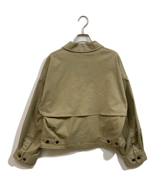 COCODEAL（ココディール）COCODEAL (ココディール) Dickies (ディッキーズ) ショートジップブルゾン ベージュ サイズ:	SIZE 2の古着・服飾アイテム