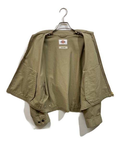 COCODEAL（ココディール）COCODEAL (ココディール) Dickies (ディッキーズ) ショートジップブルゾン ベージュ サイズ:	SIZE 2の古着・服飾アイテム
