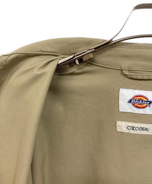 COCODEAL（ココディール）COCODEAL (ココディール) Dickies (ディッキーズ) ショートジップブルゾン ベージュ サイズ:	SIZE 2の古着・服飾アイテム