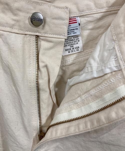 Pointer（ポインター）POINTER (ポインター) ペインターパンツ ベージュ サイズ:SIZE W32×L32の古着・服飾アイテム
