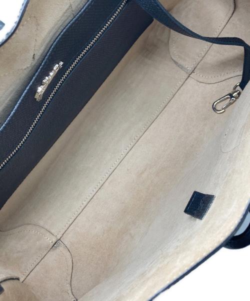 LONGCHAMP（ロンシャン）LONGCHAMP (ロンシャン) ROSEAU Top handle bag ブラックの古着・服飾アイテム