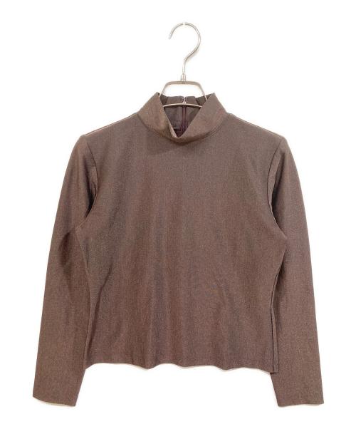 La Mode BALENCIAGA（ラモード バレンシアガ）La Mode BALENCIAGA (ラモード バレンシアガ) カットソー ブラウン サイズ:38の古着・服飾アイテム