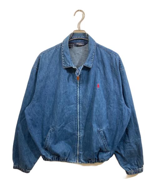 POLO RALPH LAUREN（ポロ・ラルフローレン）POLO RALPH LAUREN (ポロ・ラルフローレン) スイングトップ インディゴ サイズ:XLの古着・服飾アイテム