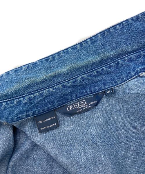 POLO RALPH LAUREN（ポロ・ラルフローレン）POLO RALPH LAUREN (ポロ・ラルフローレン) スイングトップ インディゴ サイズ:XLの古着・服飾アイテム