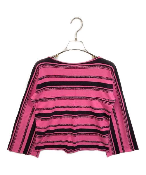 Maison Martin Margiela（メゾンマルタンマルジェラ）Maison Martin Margiela (メゾンマルタンマルジェラ) カットソー ショッキングピンク サイズ:Mの古着・服飾アイテム