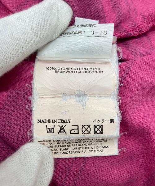 Maison Martin Margiela（メゾンマルタンマルジェラ）Maison Martin Margiela (メゾンマルタンマルジェラ) カットソー ショッキングピンク サイズ:Mの古着・服飾アイテム