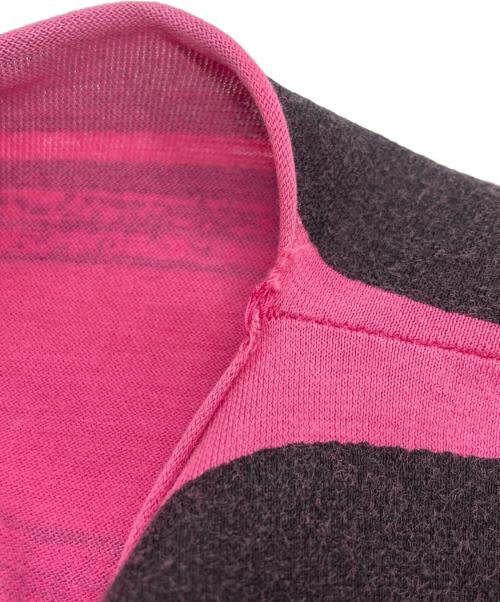 Maison Martin Margiela（メゾンマルタンマルジェラ）Maison Martin Margiela (メゾンマルタンマルジェラ) カットソー ショッキングピンク サイズ:Mの古着・服飾アイテム