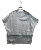 Maison Margielaメゾンマルジェラ）の古着「チュール切替Tシャツ」｜スカイブルー
