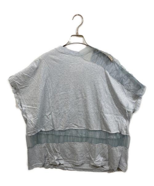 Maison Margiela（メゾンマルジェラ）Maison Margiela (メゾンマルジェラ) チュール切替Tシャツ スカイブルー サイズ:Sの古着・服飾アイテム