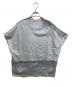 Maison Margiela（メゾンマルジェラ）の古着「チュール切替Tシャツ」｜スカイブルー