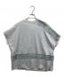 Maison Margiela (メゾンマルジェラ) チュール切替Tシャツ スカイブルー サイズ:S：15000円
