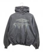 BALENCIAGAバレンシアガ）の古着「Boxing Hoodie Large Fit パーカー」｜ブラック