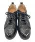 LOVE MOSCHINO (ラブモスキーノ) スタッズレースアップシューズ ブラック サイズ:	SIZE 36：8000円