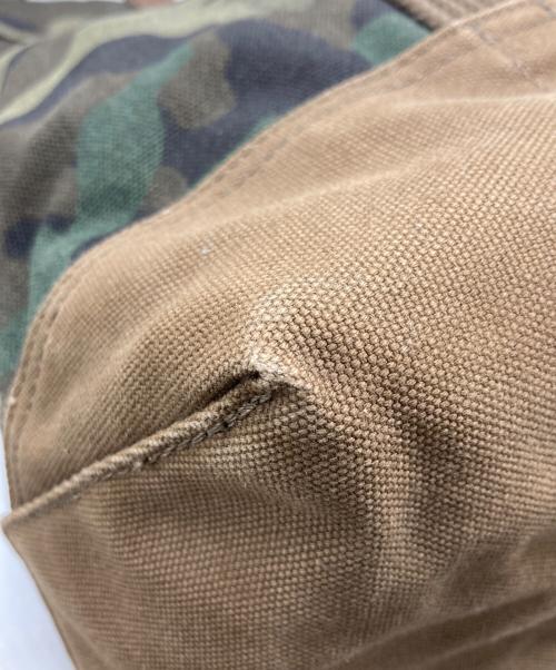 POLO RALPH LAUREN（ポロ・ラルフローレン）POLO RALPH LAUREN (ポロ・ラルフローレン) ビックポニートートバッグ カーキの古着・服飾アイテム