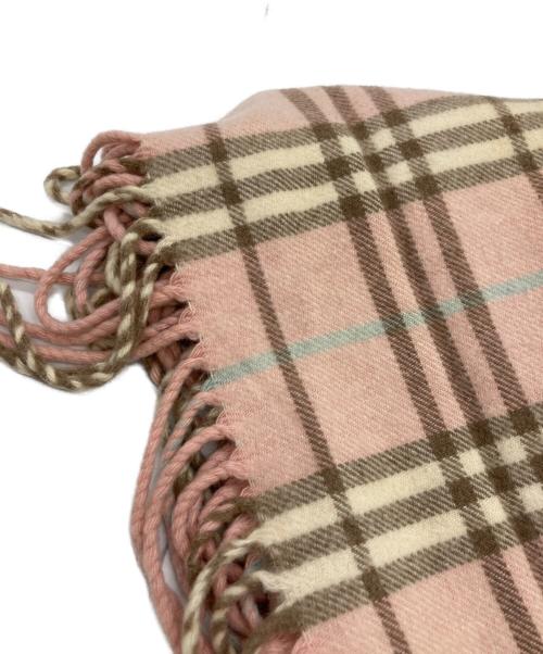 BURBERRY LONDON（バーバリーロンドン）BURBERRY LONDON (バーバリーロンドン) サイドフリンジマフラーの古着・服飾アイテム