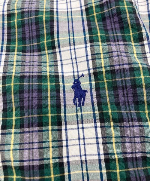 RALPH LAUREN（ラルフローレン）RALPH LAUREN (ラルフローレン) 半袖シャツ グリーン サイズ:SIZE Mの古着・服飾アイテム