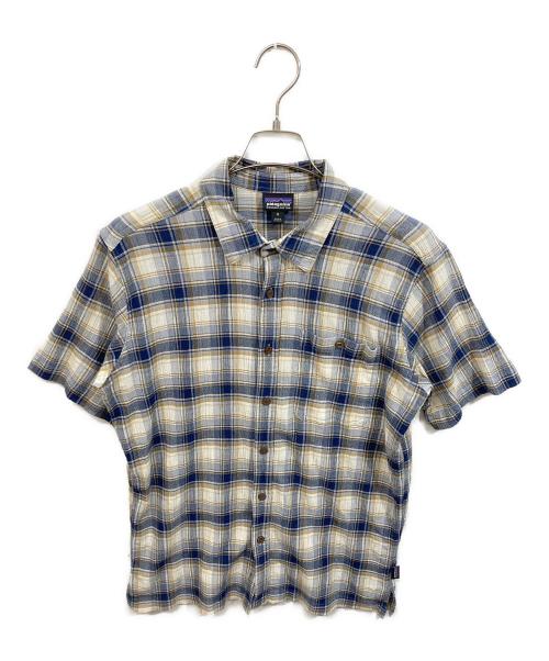 Patagonia（パタゴニア）Patagonia (パタゴニア) オーガニックコットンシャツ ネイビー サイズ:Mの古着・服飾アイテム