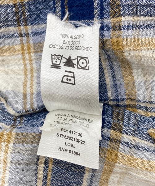 Patagonia（パタゴニア）Patagonia (パタゴニア) オーガニックコットンシャツ ネイビー サイズ:Mの古着・服飾アイテム