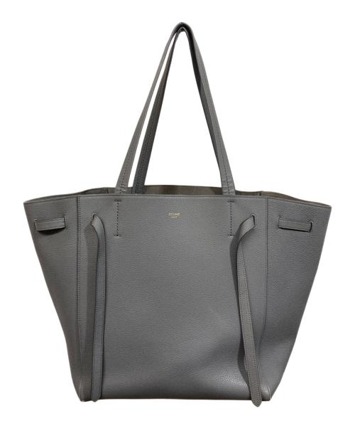 CELINE（セリーヌ）CELINE (セリーヌ) カバファントムスモール トートバッグ グレーの古着・服飾アイテム