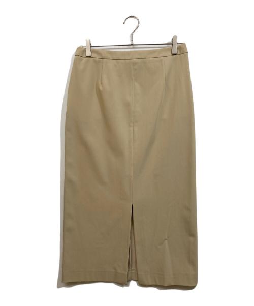'S Max Mara（エスマックスマーラ）'S Max Mara (エスマックスマーラ) ロングタイトスカート ベージュ サイズ:	SIZE 38の古着・服飾アイテム