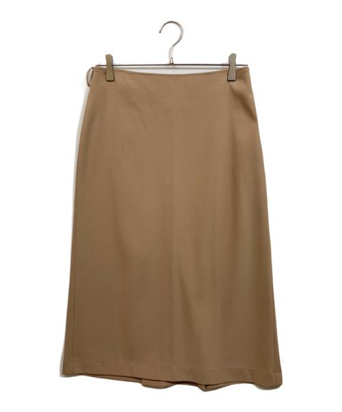 MaxMara（マックスマーラ）MaxMara (マックスマーラ) フレアスカート ブラウン サイズ:SIZE 42の古着・服飾アイテム