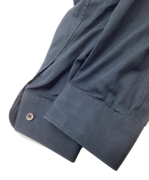 HELMUT LANG（ヘルムートラング）HELMUT LANG (ヘルムートラング) 変形シャツ ブラック サイズ:40の古着・服飾アイテム