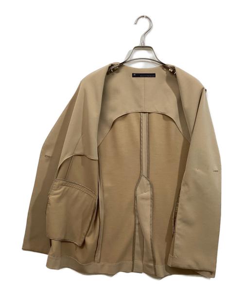 martinique（マルティニーク）martinique (マルティニーク) ジレ ベージュ サイズ:Freeの古着・服飾アイテム