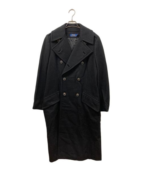 POLO RALPH LAUREN（ポロ・ラルフローレン）POLO RALPH LAUREN (ポロ・ラルフローレン) ダブルブレストコート ブラック サイズ:SIZE XSの古着・服飾アイテム