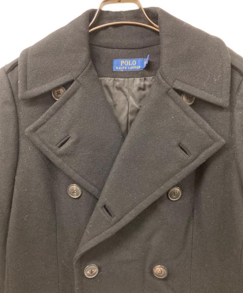 POLO RALPH LAUREN（ポロ・ラルフローレン）POLO RALPH LAUREN (ポロ・ラルフローレン) ダブルブレストコート ブラック サイズ:SIZE XSの古着・服飾アイテム