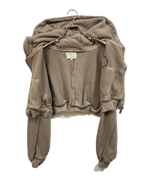 Matin Kim（マーティン・キム）MATIN KIM (マーティン・キム) ショートパーカー ブラウン サイズ:SIZE Freeの古着・服飾アイテム