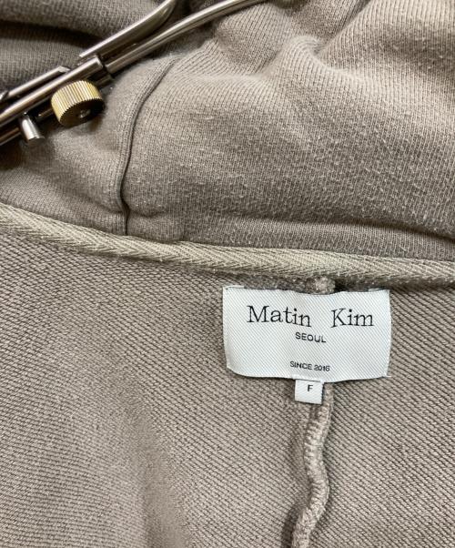 Matin Kim（マーティン・キム）MATIN KIM (マーティン・キム) ショートパーカー ブラウン サイズ:SIZE Freeの古着・服飾アイテム