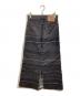 Hysteric Glamour (ヒステリックグラマー) スクラッチロングデニムスカート ブラック サイズ:	SIZE 25：12000円