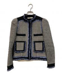 BALENCIAGA（バレンシアガ）の古着「ツイードジャケット」｜ブラック