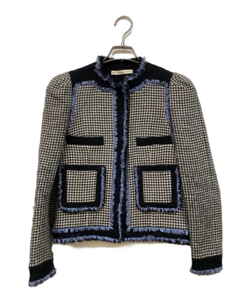 BALENCIAGA（バレンシアガ）BALENCIAGA (バレンシアガ) ツイードジャケット ブラック サイズ:38の古着・服飾アイテム
