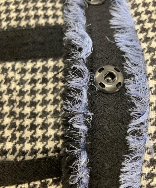 BALENCIAGA（バレンシアガ）BALENCIAGA (バレンシアガ) ツイードジャケット ブラック サイズ:38の古着・服飾アイテム