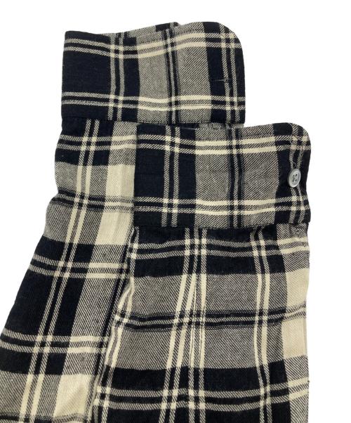 POLO RALPH LAUREN（ポロ・ラルフローレン）POLO RALPH LAUREN (ポロ・ラルフローレン) チェックシャツワンピース ブラック サイズ:６の古着・服飾アイテム