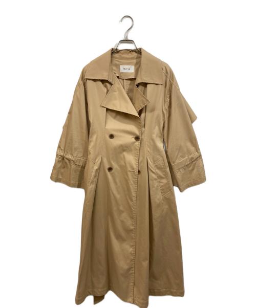 FRAY ID（フレイ アイディー）FRAY ID (フレイ アイディー) フレアートレンチコート ベージュ サイズ:SIZE 1の古着・服飾アイテム