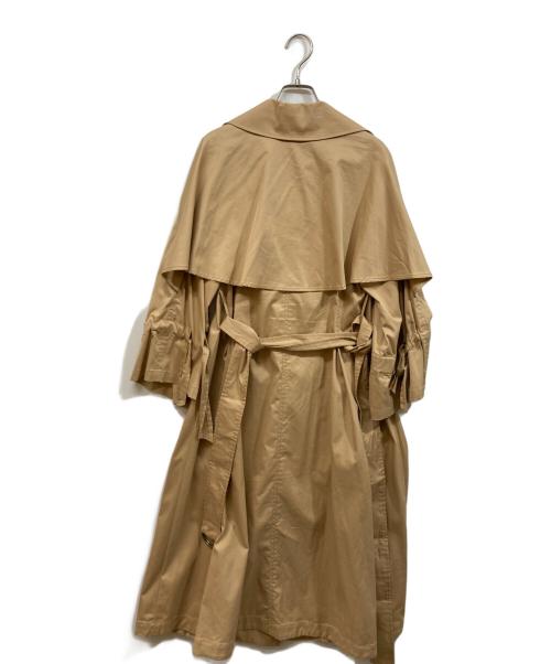 FRAY ID（フレイ アイディー）FRAY ID (フレイ アイディー) フレアートレンチコート ベージュ サイズ:SIZE 1の古着・服飾アイテム